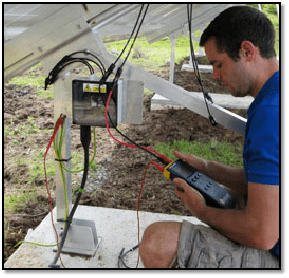 光伏串短路電流測試